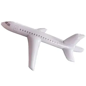 מותאם אישית במפעל ויניל מתנפח צינור שחייה מטוס לצוף מטוס פלסטיק עמיד צעצועי דגם 3D לילדים