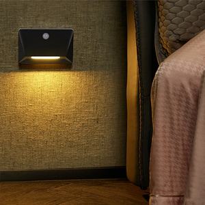 Lámpara de Pared LED Recargable de Estilo Nórdico con Sensor Magnético, Lámpara de Esquina PS para Sala de Estar, 3000K, Luz para Pasillo y Escaleras - Product Image 1