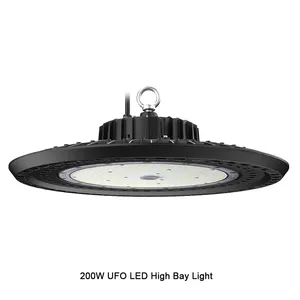 Illuminazione industriale commerciale LOWCLED 40W 60W 75W 80W officina UFO LED High Bay Light per la palestra del magazzino del supermercato