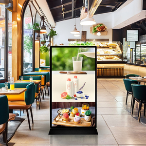 75/85Inch Full Color Digital Signage <b>Screen</b> Floor <b>Standing</b> LCD Advertising Player Digital for Signage Display - Product Image 3