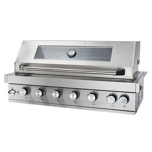 Barbecue <span class=keywords><strong>a</strong></span> <span class=keywords><strong>Gas</strong></span> da Incasso per Cortile di Villa e Cucina Esterna con Comoda Opzione <span class=keywords><strong>a</strong></span> Carbonella - Product Image 5
