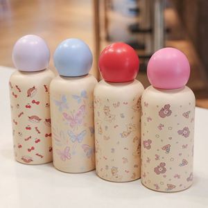 Custom logo 400ml 500ml Double Wall Insulated Gift Vacuum Flask 17oz Students Bowling Shaped Stainless Steel Sports Water Bottle - Product Image 6