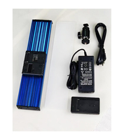 Lampe vidéo portable Simock 24W, CRI97, alimentée par batterie NPF, pour YouTube, TikTok, Vlog et photographie.
