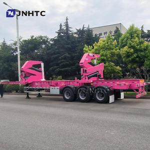 חדש 3 ציר 20 מטר sidelifter 40ft מיכל צד עבור הובלה מכולות במכל על חצר מסוף 37ton קיבולת הרמה 37ton - Product Image 2