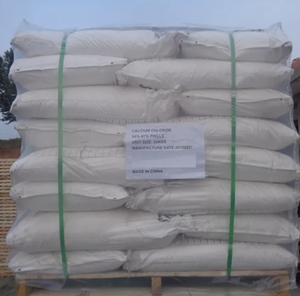 Granulés de chlorure de calcium anhydre à forte absorption d'eau pour le traitement de la défluorisation des eaux usées - Product Image 6