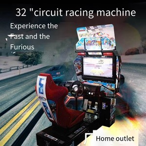 Máquina de carreras arcade económica, máquina de juegos de carreras arcade de alta definición, máquina de juegos simuladora que funciona con monedas para parques de atracciones - Product Image 5