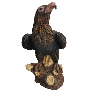Soporte de águila de diseño moderno en madera, estatuilla de resina, decoración de escritorio, estatua de Animal, decoración de Vida Silvestre minimalista, agradecimiento de maestros - Product Image 4