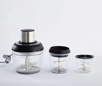 Fabriqué en Chine, meilleur hachoir à viande électrique miniature en acier inoxydable pas cher, 2l 3l, pour la cuisine, usage domestique