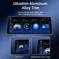 Autoradio écran large 12,8 pouces, système Linux, écran d'affichage pour voiture, Carlay sans fil pour BMW E90 2006-2012