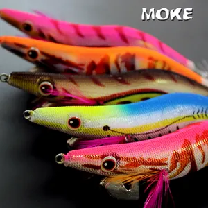 2019 MOKE hot-selling squid jig fishing lure more colors available for choice