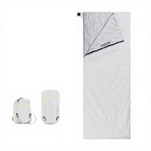 <span class=keywords><strong>Sac</strong></span> de couchage d'hiver ultraléger pour le camping en plein air et la randonnée, en coton polyester/nylon semblable à la <span class=keywords><strong>soie</strong></span>, <span class=keywords><strong>sac</strong></span> de couchage pour adultes - Product Image 3