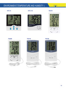 Termómetro Digital con humedad y cierre con pantalla Digital <span class=keywords><strong>Lagar</strong></span>, higrómetro TA218A - Product Image 2