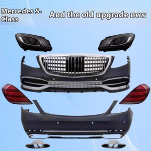 Kit de Actualización de Carrocería Completo para <span class=keywords><strong>Mercedes</strong></span> Clase S W222 AMG, Modificación de Modelo Antiguo a Nuevo Modelo S65 <span class=keywords><strong>Maybach</strong></span> S450 - Guardabarros Delantero y Trasero - Product Image 4