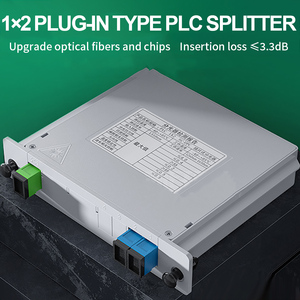 ตัวแยกไฟเบอร์ออปติก1X2 SC UPC Card ประเภท PLC BOX ความแม่นยำสูงการกระจายสัญญาณที่เสถียรสำหรับเครือข่ายศูนย์ข้อมูล FTTH - Product Image 4