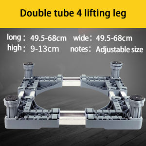 Réfrigérateur mobile <span class=keywords><strong>à</strong></span> deux portes pour <span class=keywords><strong>machine</strong></span> <span class=keywords><strong>à</strong></span> <span class=keywords><strong>laver</strong></span>, alimentation manuelle - Product Image 6