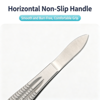 Micro-pinces à ongles sclérales, droites, courbées, inversées, semi-circulaires, pour la fragmentation du noyau et les pinces à flaps pour la chirurgie ophtalmique