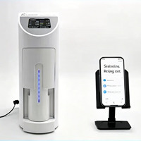 KAMOER Poseidon SPA 7 paramètres, analyseur de qualité de l'eau pour os durs, CMK, moderne, en plastique, écologique, 250 ml, détection entièrement automatique