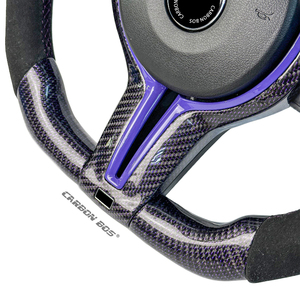 Carbonio in fibra di carbonio viola per BMW M2 M3 M4 M5 F82 F10 F20 F22 F30 F32 F36 F23 F06 F15 con Alcantara, spedizione diretta per BMW <span class=keywords><strong>Serie</strong></span> 3 - Product Image 4