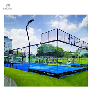 Pista de Pádel Panorámica Duradera de Gran Venta para <span class=keywords><strong>Cancha</strong></span> de <span class=keywords><strong>Tenis</strong></span> Completa - Product Image 2