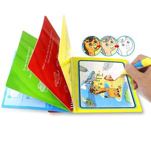 Многоразовые книжки-раскраски с ручкой, доска для рисования для детей, игрушка для рисования - Product Image 6