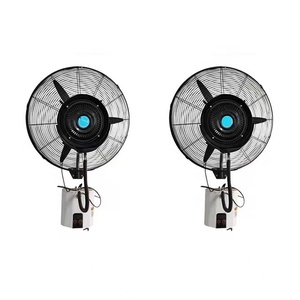 P 220V 110V Powerful 26 Inch Wall Mounted Mist Fan with Mist Spray Rapiding Cooling for Workshop and Cattle Use - Product Image 1