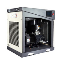 Compresseur d'air industriel à vis AC à faible bruit XLPM7.5A, nouveau, avec moteur à entraînement direct et bloc compresseur 5.5kW 7.5HP