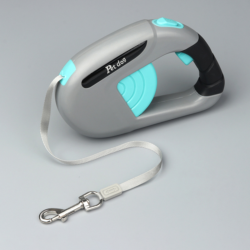 Corde de traction rétractable (gris-bleu)
