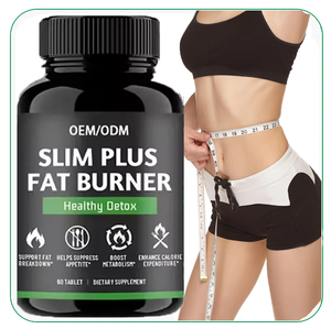 Kapsul Pembakar Lemak <span class=keywords><strong>Garcinia</strong></span> <span class=keywords><strong>Cambogia</strong></span> Slim Plus OEM Private Label untuk Dewasa, Penurun Berat Badan, Kecantikan, Grade Makanan, Teruji HPLC UV - Product Image 1