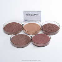 Maille 20/40, maille grenat rose 30/60, sable pour granallage