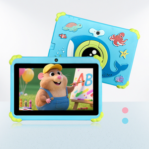 卸売7インチの子供用タブレットPC 3000MAHバッテリー1024x600解像度MTKクアッドコア - Product Image 1