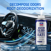 Spray désodorisant pour toute la voiture, éliminateur d'odeurs, élimine les odeurs fortes du véhicule, parfum pour voiture
