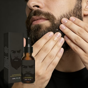 Produits de soins personnels – Huile de croissance <span class=keywords><strong>pour</strong></span> barbe et cheveux, végétalienne, naturelle, 100 % biologique, marque privée <span class=keywords><strong>pour</strong></span> hommes, OEM personnalisé, forte concentration <span class=keywords><strong>pour</strong></span> hommes - Product Image 3