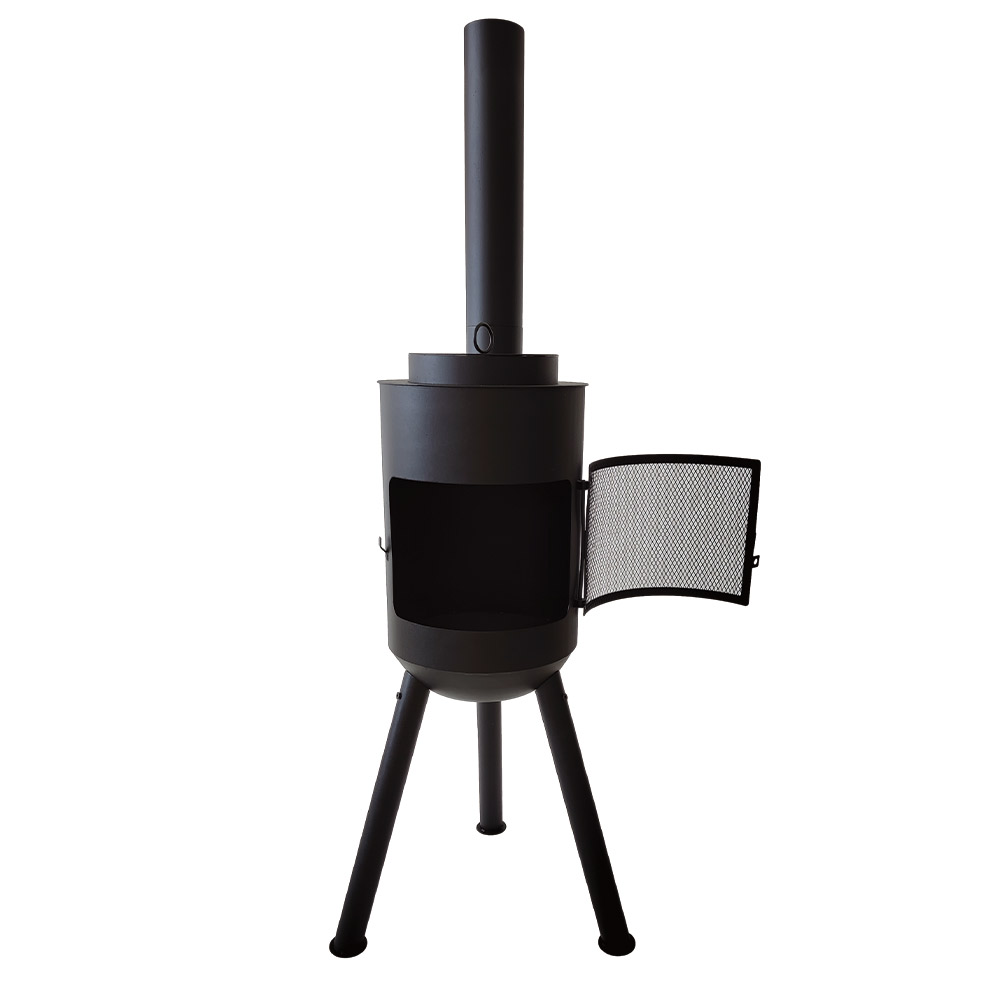 Горячая продажа дровяная плита paeto сталь открытый садовый камин chimenea