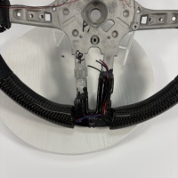 Volant en fibre de carbone forgé pour BMW F10 F11 F15 F18 F20 F23 F25 F30 F32 F35 F40 F80 E84 E87 E90 E92 E93, accessoires de voiture