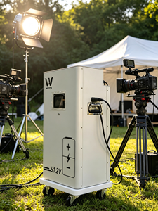 Wattzing Outdoor Portable Hybrid Grid Lithium Ion 314Ah16kWh 8000 Cycles 10-Year Warranty IP65 Energy Storage <b>Battery</b> Wattzing*1 - Product Image 4