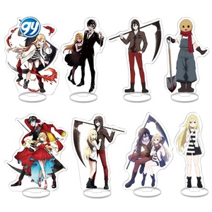 เทวดาแห่งความตาย ราเชล ไอแซค แดเนียล เอ็ดเวิร์ด แคทเธอรีน อะคริลิกสแ<span class=keywords><strong>ต</strong></span>นด์ อนิเมะสยองขวัญ ของตกแ<span class=keywords><strong>ต</strong></span>่งโต๊ะทำงาน - Product Image 1