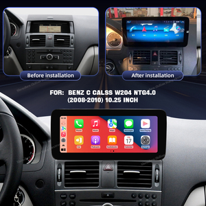 12.3 'מצב 668s 8 אנדרואיד ליבה 13 מסך מגע קרפגן אוטומטי עבור mrecedes benz c מעמד w204 ntg4.0 2008 2010 לשחק Navi - Product Image 3