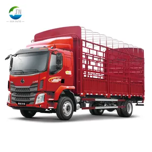Box-Type Refrigerated Four-Cylinder Diesel Engine Double Cabin Light Cargo Dump Truck