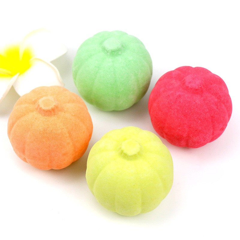 Boules de sel de bain à la citrouille 110g