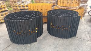 โซ่แทรค D6D D6H ชิ้นส่วนสำหรับเครื่องจักรก่อสร้างติดตามโซ่รองเท้าประกอบ - Product Image 5