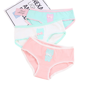 Ropa interior de algodón para chicas adolescentes con estilo y dibujos animados multicolores de fábrica, bragas de cintura baja, <span class=keywords><strong>calzoncillos</strong></span> elásticos de encaje, <span class=keywords><strong>calzoncillos</strong></span> - Product Image 1