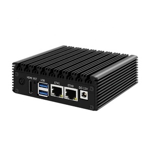 Mini albero a buon mercato Fanless Mini Pc Intel Cel eron N3050 N3700 J4125 Computer industriale Quad Core Dual Lan firewall router pc - Product Image 6