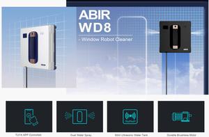 <span class=keywords><strong>Robot</strong></span> aspirador totalmente automático para el hogar, limpiador eléctrico de cristales para limpieza de ventanas, <span class=keywords><strong>robot</strong></span> aspirador con aplicación remota ABIR - Product Image 3