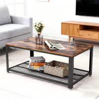 Table basse en bois moderne et écologique, design bas, idéale pour appartement, mobilier de salon