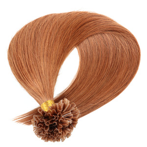 Extensions de cheveux humains Remy européens de qualité supérieure, 100 % naturels, double trame, 16-24 pouces, pointe en U à la kératine, lisses - Product Image 4