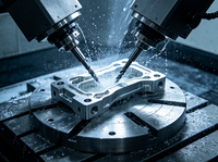 Usinage CNC de tournage, fraisage et composite, usinage CNC 3, 4 et 5 axes, pièces sur mesure, fabrication de métaux en fer, acier inoxydable et aluminium