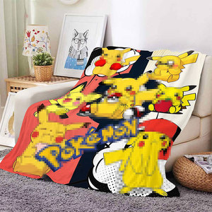 Manta Personalizada con Diseño a Medida, MOQ Bajo, Regalos para Niños, Manta <span class=keywords><strong>de</strong></span> Franela Suave con Dibujos Animados para Niños y Estudiantes - Product Image 3
