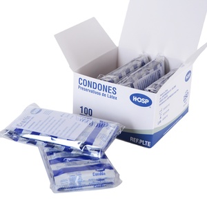 Condones de Látex Natural, 100 Unidades por Caja, Venta al Por Mayor, Desechables, OEM - Product Image 6