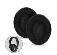 Brainwavz HM5 bantalan Velour pengganti bantalan telinga bantalan kuping kualitas tinggi-untuk ATH-M50X, SHU-RE, AKG, HifiMan, headphone ATH
