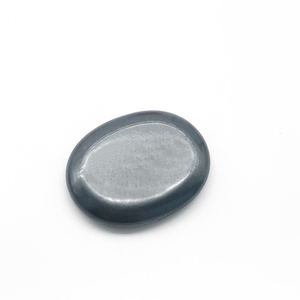 Ematite Palm Pocket Energy Stone ematite Thumb Worry pietra burattata per ansia Stree Relief Natural Love Gemstone Craft Oval - Product Image 3